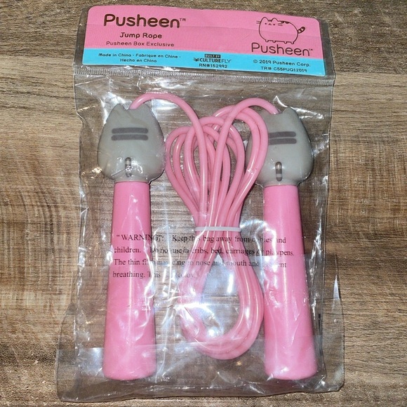 Pusheen Jump Rope & Beverage Float Set - Picture 5 of 7